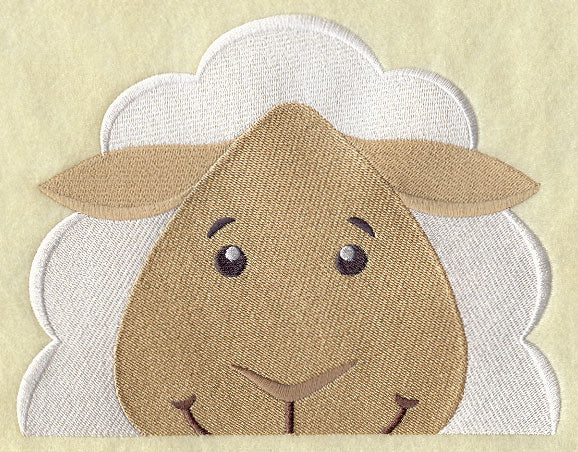 Peeking Sheep