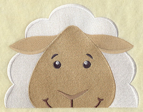 Peeking Sheep