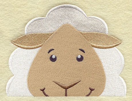 Peeking Sheep