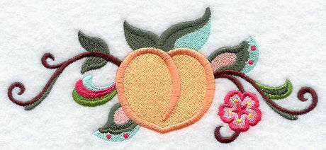 Jacobean Peach Spray