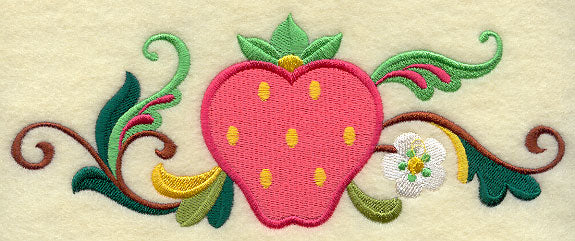 Jacobean Strawberry Spray