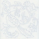 Jacobean Bird Quilting Square 2 (Single Run)