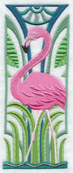 Art Deco Flamingo