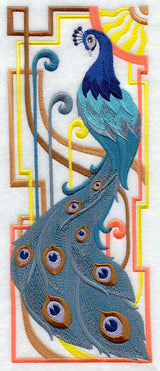Art Deco Peacock