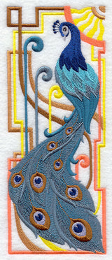 Art Deco Peacock