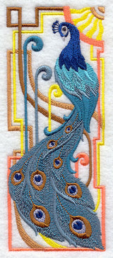 Art Deco Peacock
