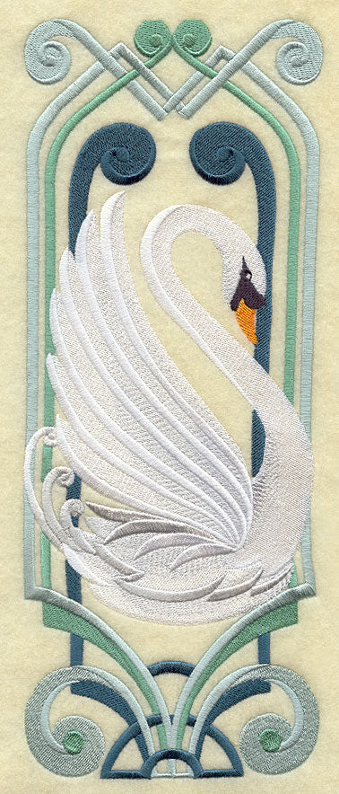 Art Deco Swan