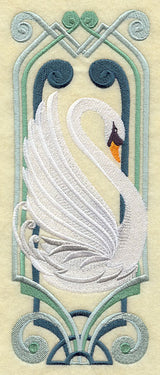 Art Deco Swan