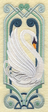 Art Deco Swan