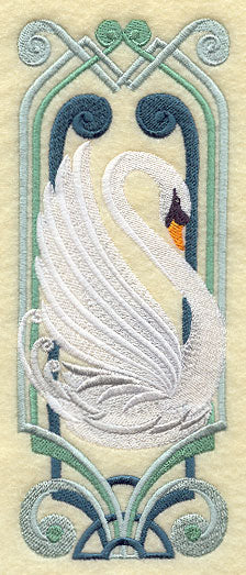 Art Deco Swan