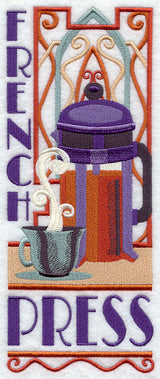 Art Deco French Press