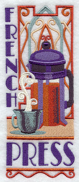 Art Deco French Press