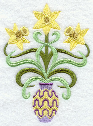 Art Deco Daffodils