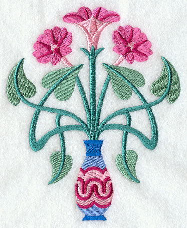 Art Deco Morning Glories