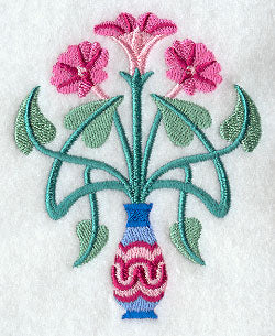 Art Deco Morning Glories