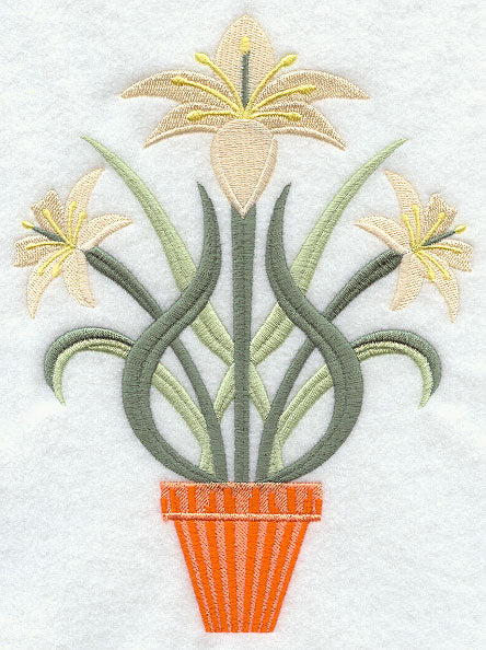 Art Deco Lilies