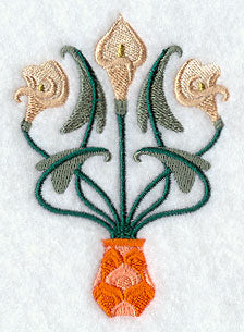Art Deco Calla Lilies