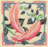 Art Deco Flamingo Feathers