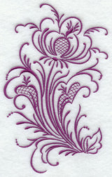 Simply Rosemaling Blomst 1