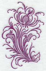 Simply Rosemaling Blomst 1