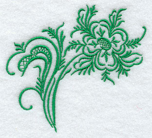 Simply Rosemaling Blomst 2