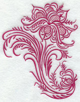Simply Rosemaling Blomst 4