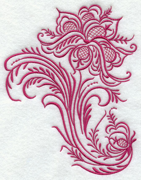 Simply Rosemaling Blomst 4