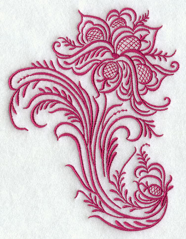 Simply Rosemaling Blomst 4