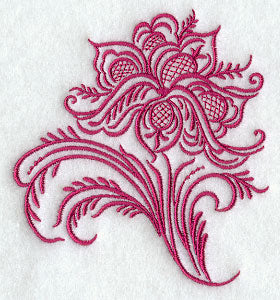 Simply Rosemaling Blomst 4