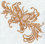 Simply Rosemaling Sommerfugl 1