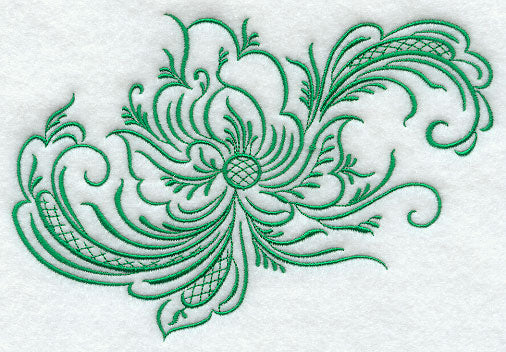 Simply Rosemaling Blomst 6