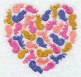 Cat Silhouette Heart