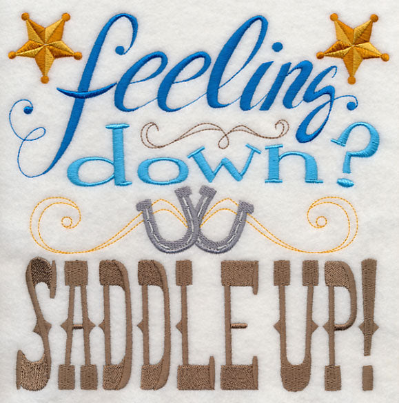 Feeling Down? Saddle Up!