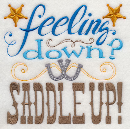 Feeling Down? Saddle Up!