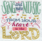Sing and Make Music from Your Heart to the Lord