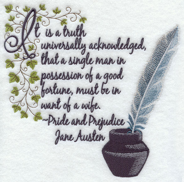 It is a Truth Universally Acknowledged