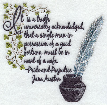 It is a Truth Universally Acknowledged