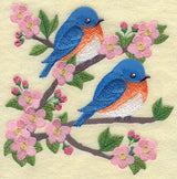 Blossoms and Bluebirds