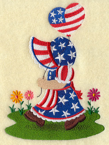 Star-Spangled Sunbonnet Sue