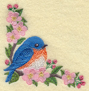 Blossoms and Bluebirds Corner