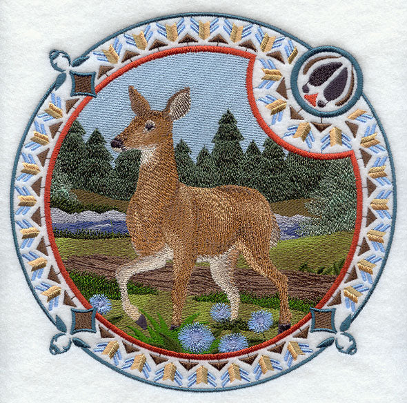 White-tailed Doe Shield