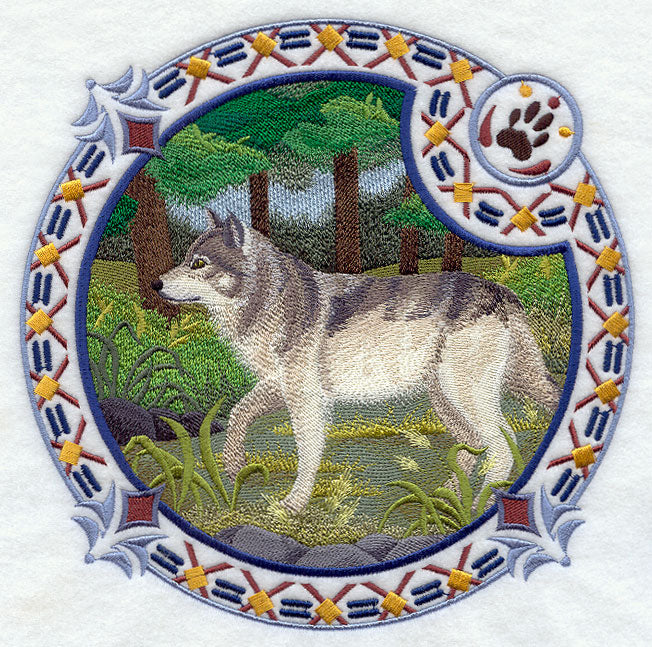 Gray Wolf Shield