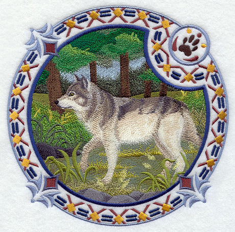 Gray Wolf Shield