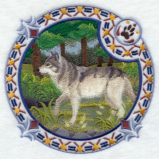 Gray Wolf Shield