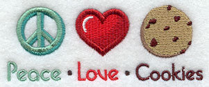 Peace Love Cookies