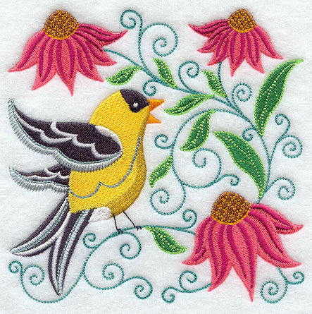 Gleeful Goldfinch Song