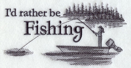 I'd Rather Be Fishing - Female