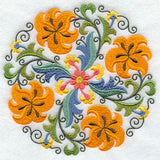 Suzani Lily Medallion