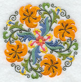 Suzani Lily Medallion