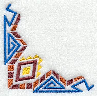 Southwest Cactus Blooms - Corner